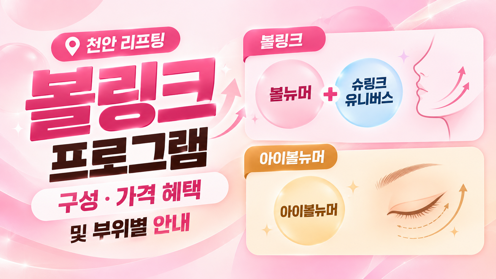 볼링크 프로그램 가격 및 구성 안내(AI이미지활용)
