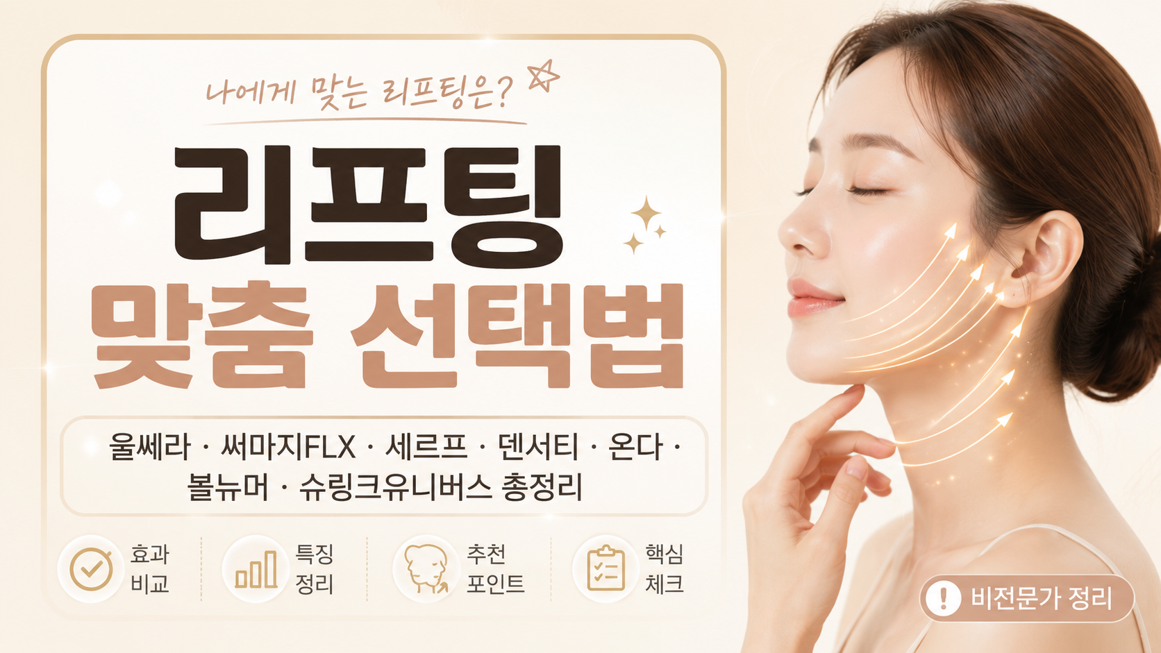 울쎄라피프라임, 써마지FLX 등 주요 리프팅 장비 썸네일