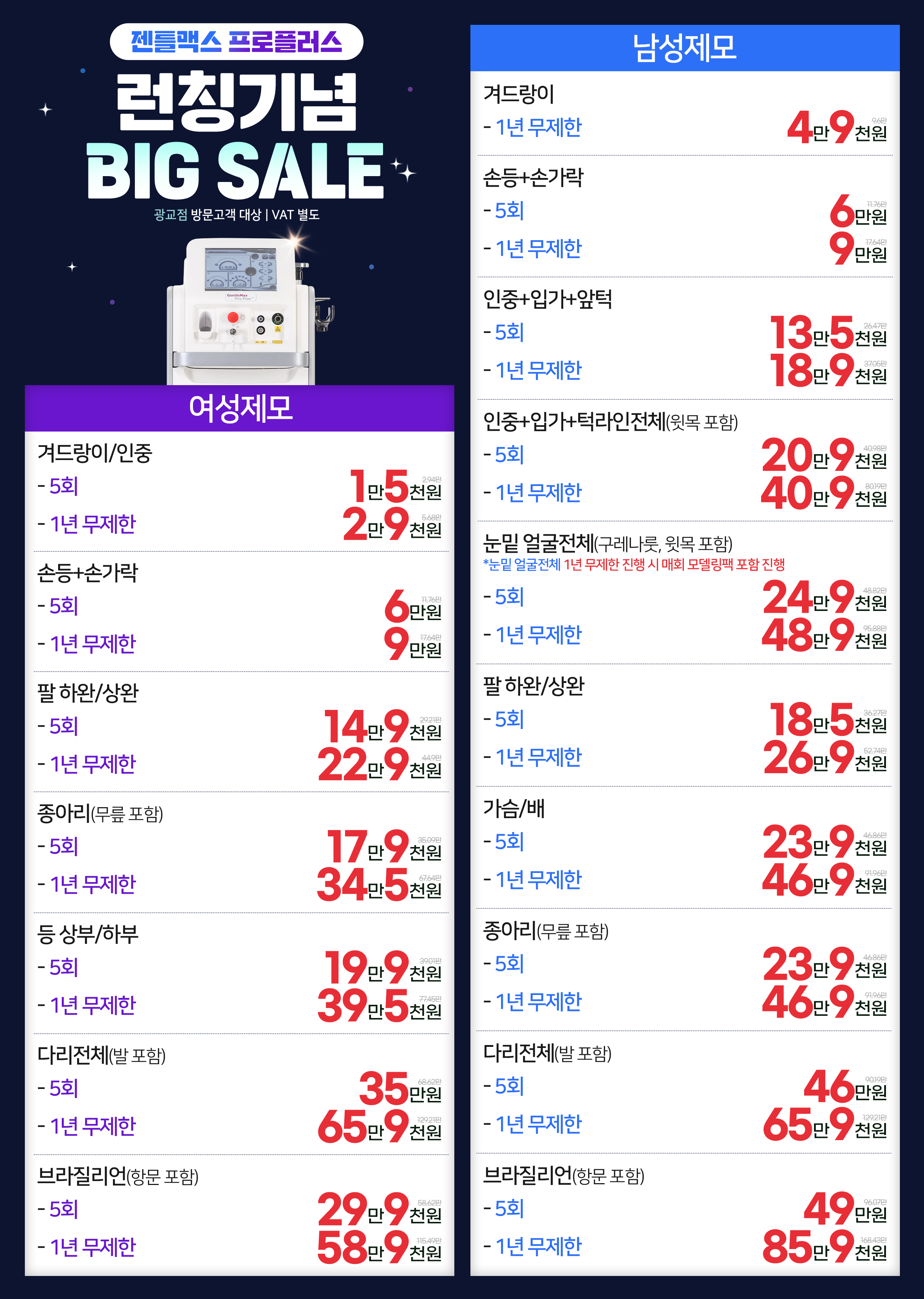 닥터에버스 광교점 젠틀맥스프로플러스 시술 부위