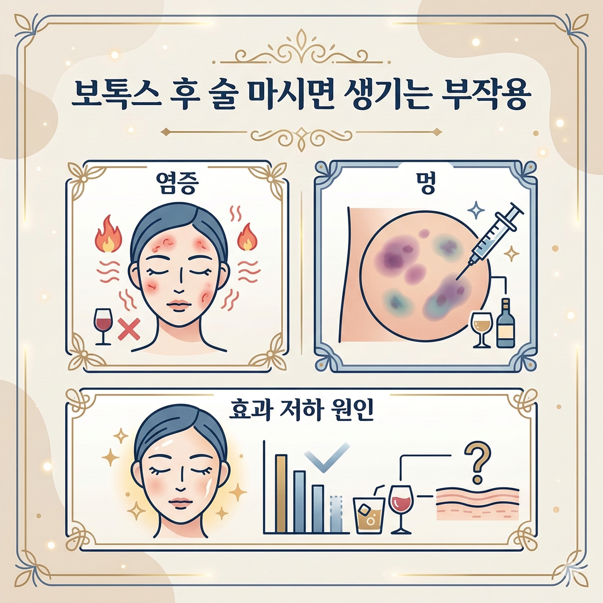 보톡스 음주, 보톡스 술, 보톡스 주의사항